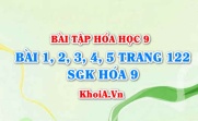 Bài tập Axetilen C2H2: Giải bài 1, 2, 3, 4, 5 trang 122 SGK Hóa 9
